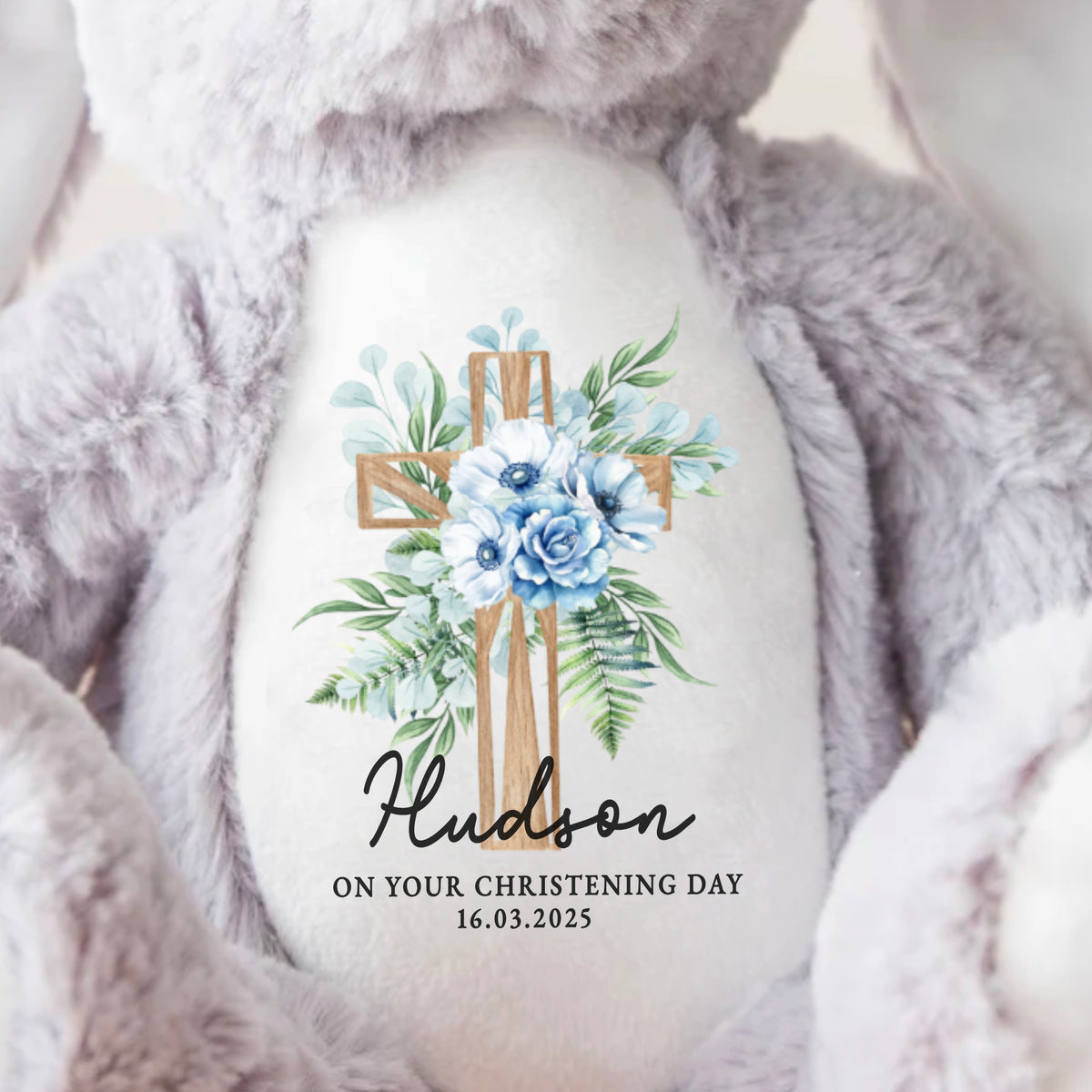 Personalised Bunny Christening Gift