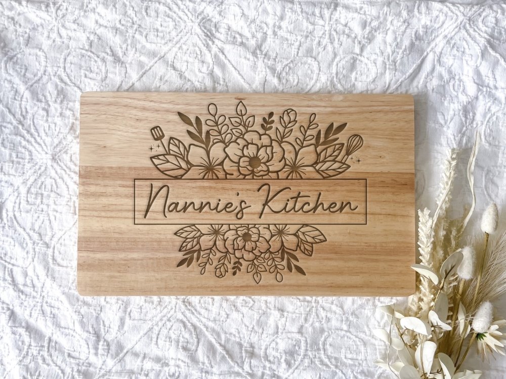 Nannie's Kitchen Serving Board - Ayla & Lara