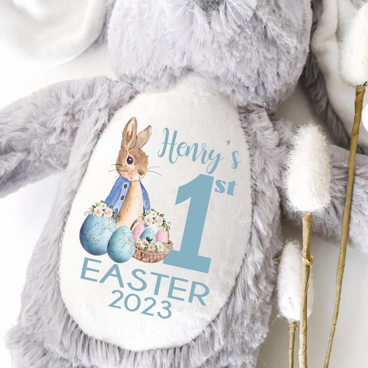 Personalised 2023 First Easter Bunny - Ayla & Lara