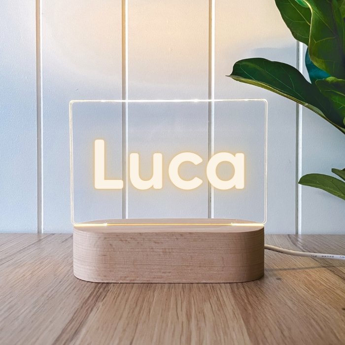 Personalised Baby Night Light - Ayla & Lara