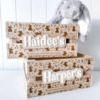 Personalised Easter Crate - Ayla & Lara